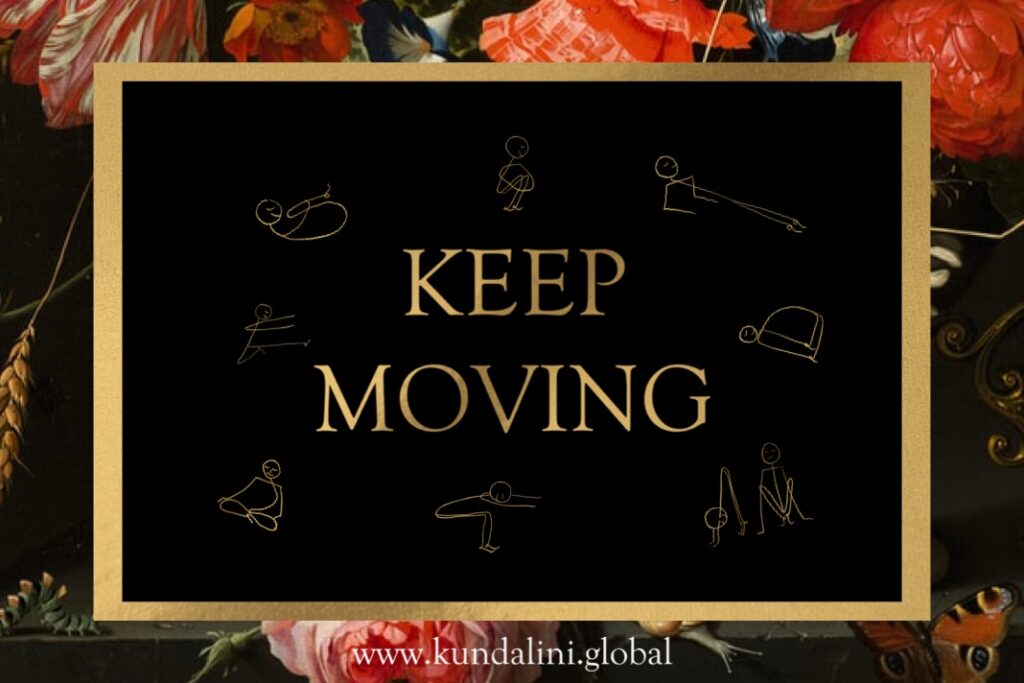 Keep Moving Beautiful People, It Helps!